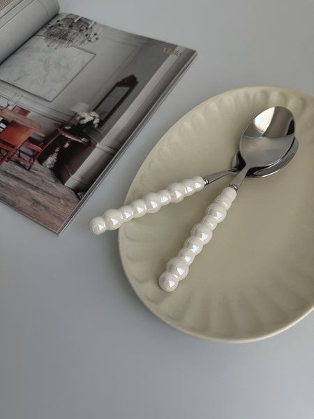 Pearly Dessert Spoon (Set of 2)
