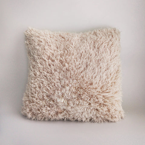 Zoie Fluffy Plush Cushion Cover